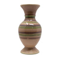 Curvaceous Ceramic Baluster Flower Vase (8 Inch) | Himalayan Inspired Table Decor