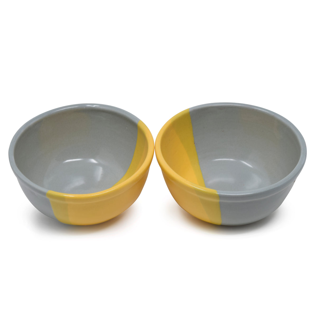 Classic Ceramic Soup & Snack Bowls (350 ml) – Set of 2