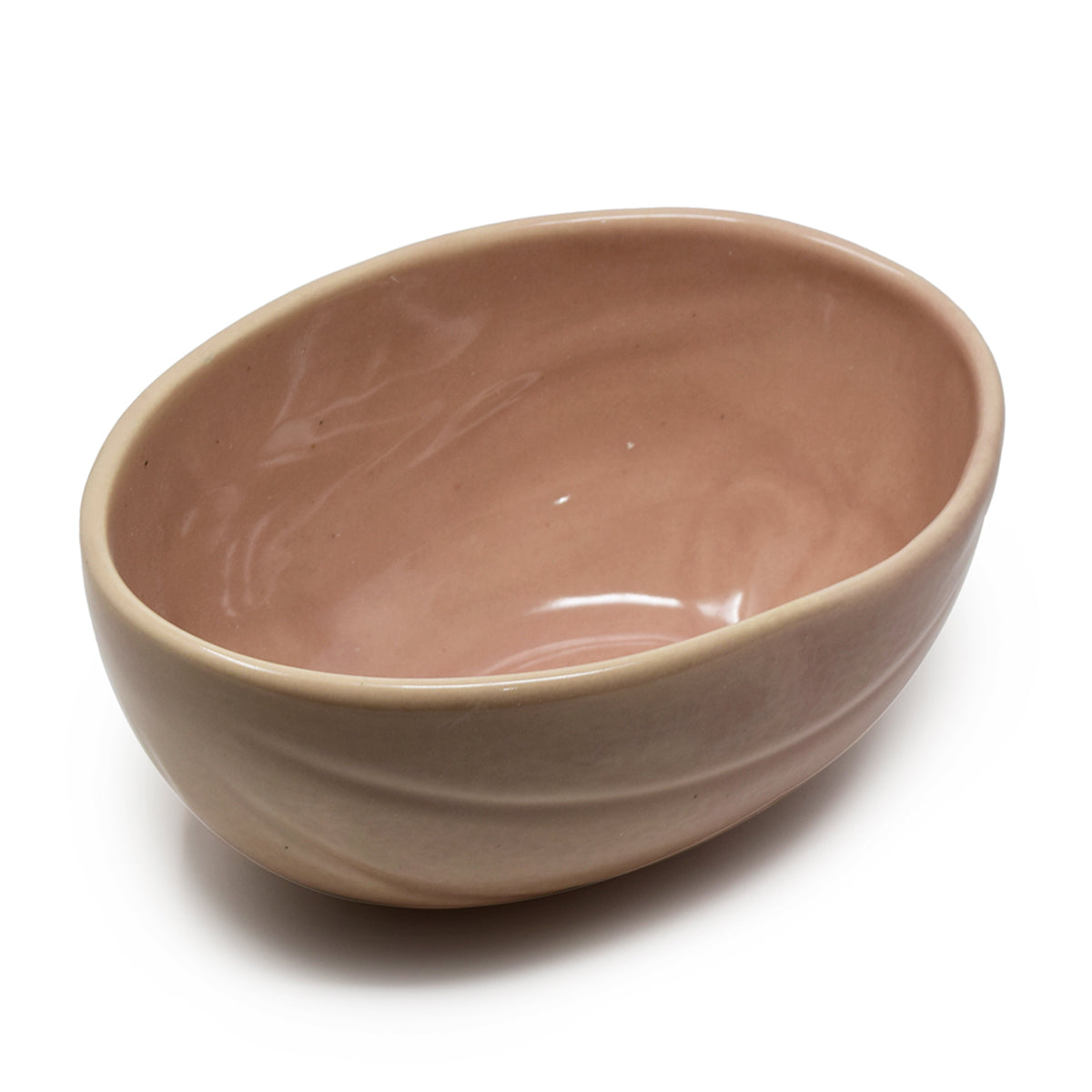Sculpted Swirl Ceramic Serving Bowl (1200 ml / 8 Inch) | Large Salad & Soup Bowl