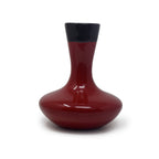 Handmade Ceramic Long Neck Flask Vase (7 Inch) | Himalayan Inspired Home Decor