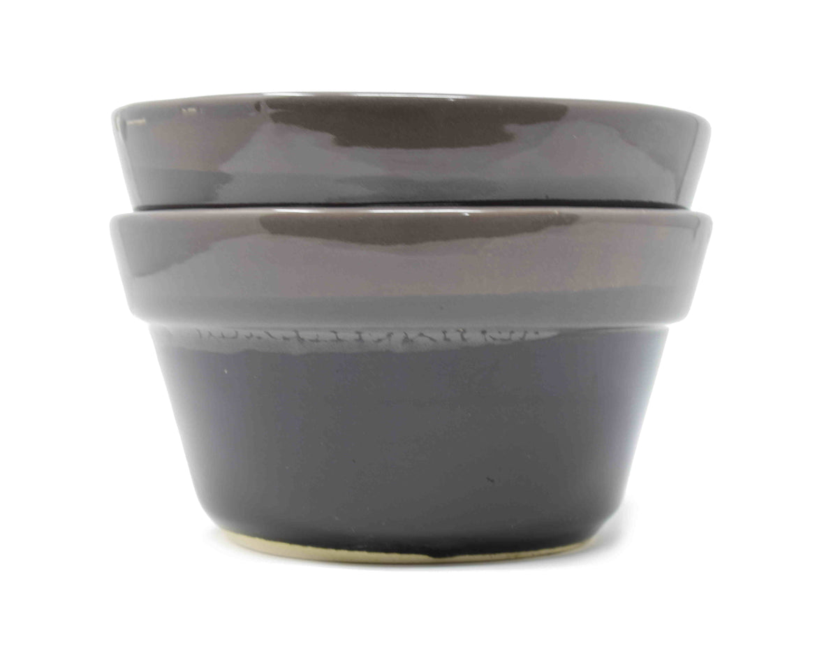 V-Shaped Conical Ceramic Planter Pot | Tapered Indoor Garden Vessel