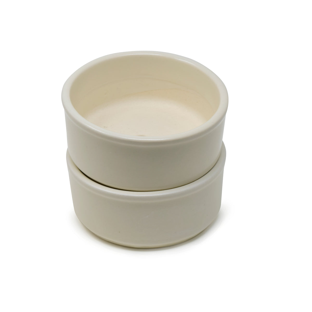 Minimalist Ceramic Ramekin & Dip Bowls – Set of 2