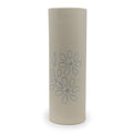Handmade Ceramic Cylinder Flower Vase (10.5 Inch) | Himalayan Inspired Home Decor