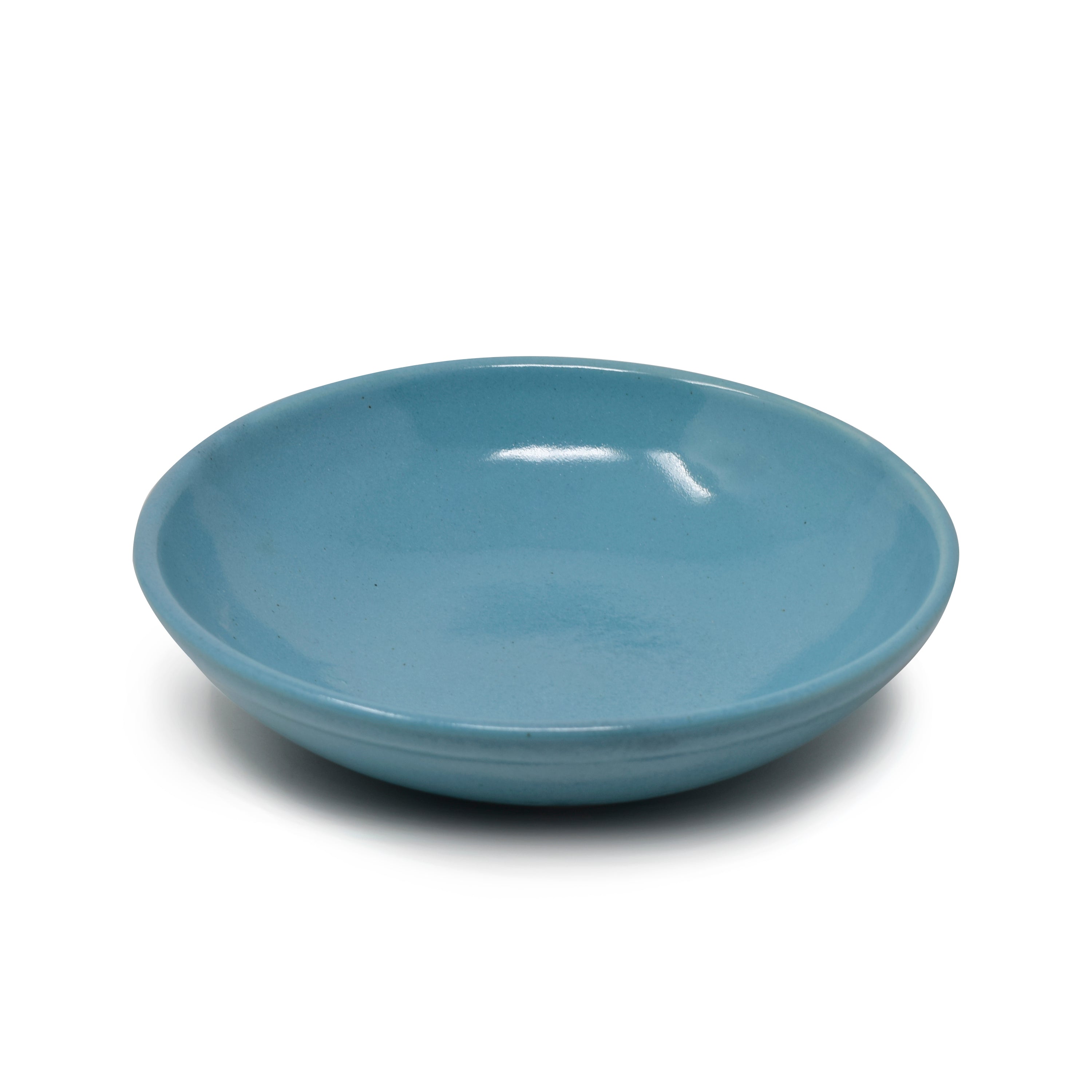 Shallow Ceramic Pasta Noodle Bowl 7.5 inches
