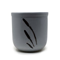 Artisanal Cylindrical Ceramic Planter Crock (7 Inch) | Himalayan Inspired Vessel
