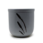 Artisanal Cylindrical Ceramic Planter Crock (7 Inch) | Himalayan Inspired Vessel