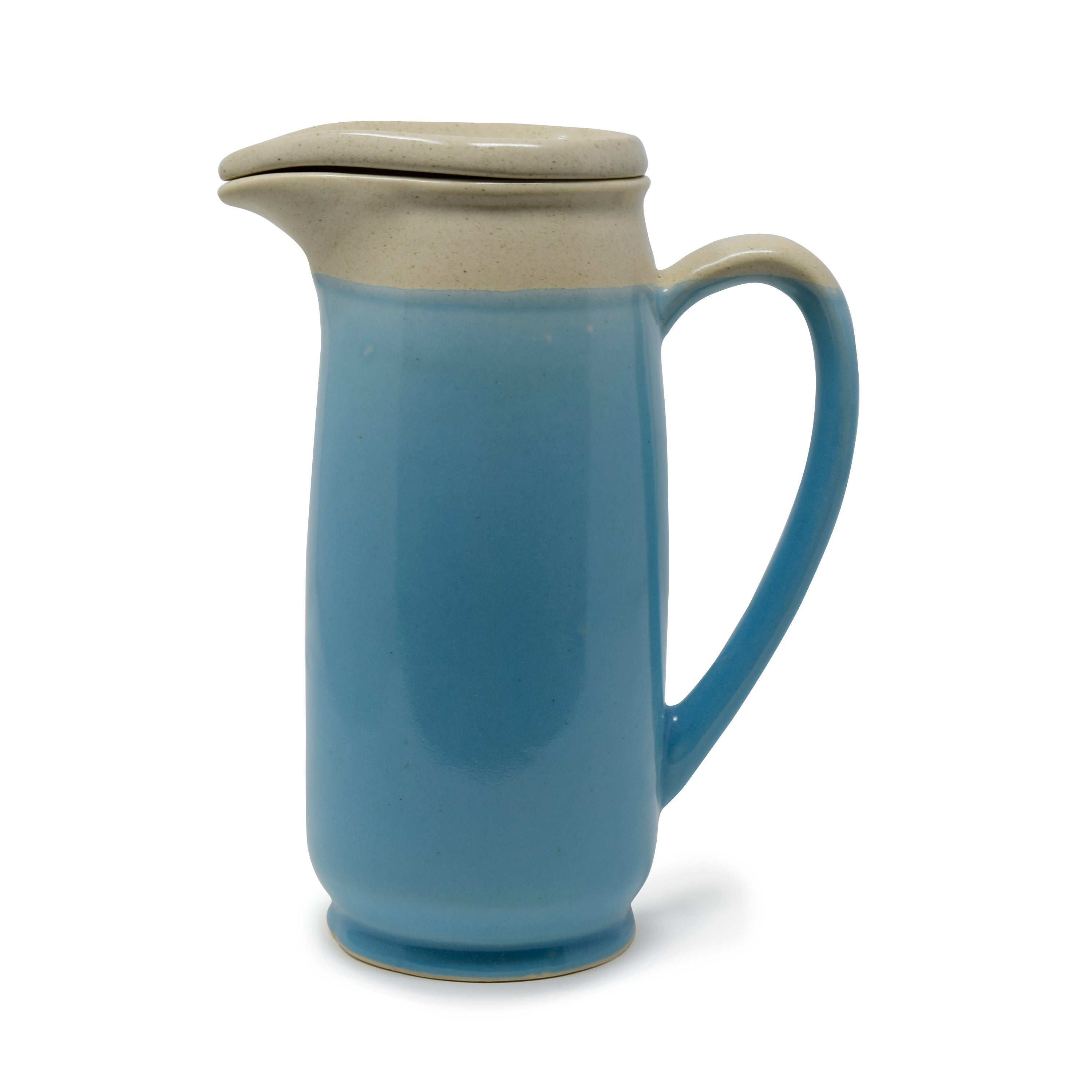Slim Sleek Tall Jug with Cover Lid