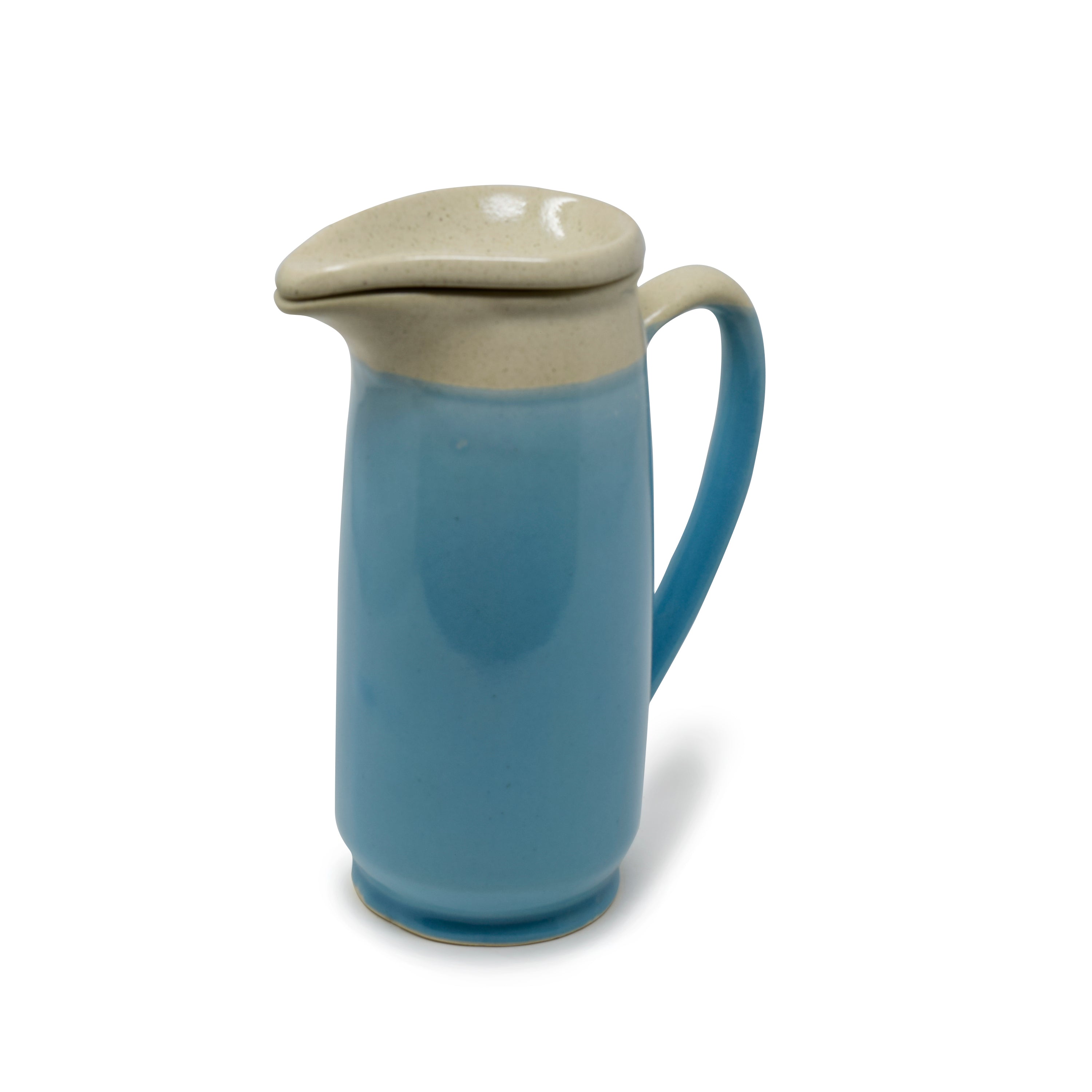 Slim Sleek Tall Jug with Cover Lid