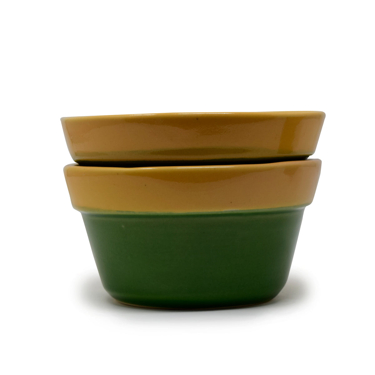V-Shaped Conical Ceramic Planter Pot | Tapered Indoor Garden Vessel