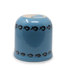 Artisanal Cylindrical Ceramic Planter Crock (7 Inch) | Himalayan Inspired Vessel