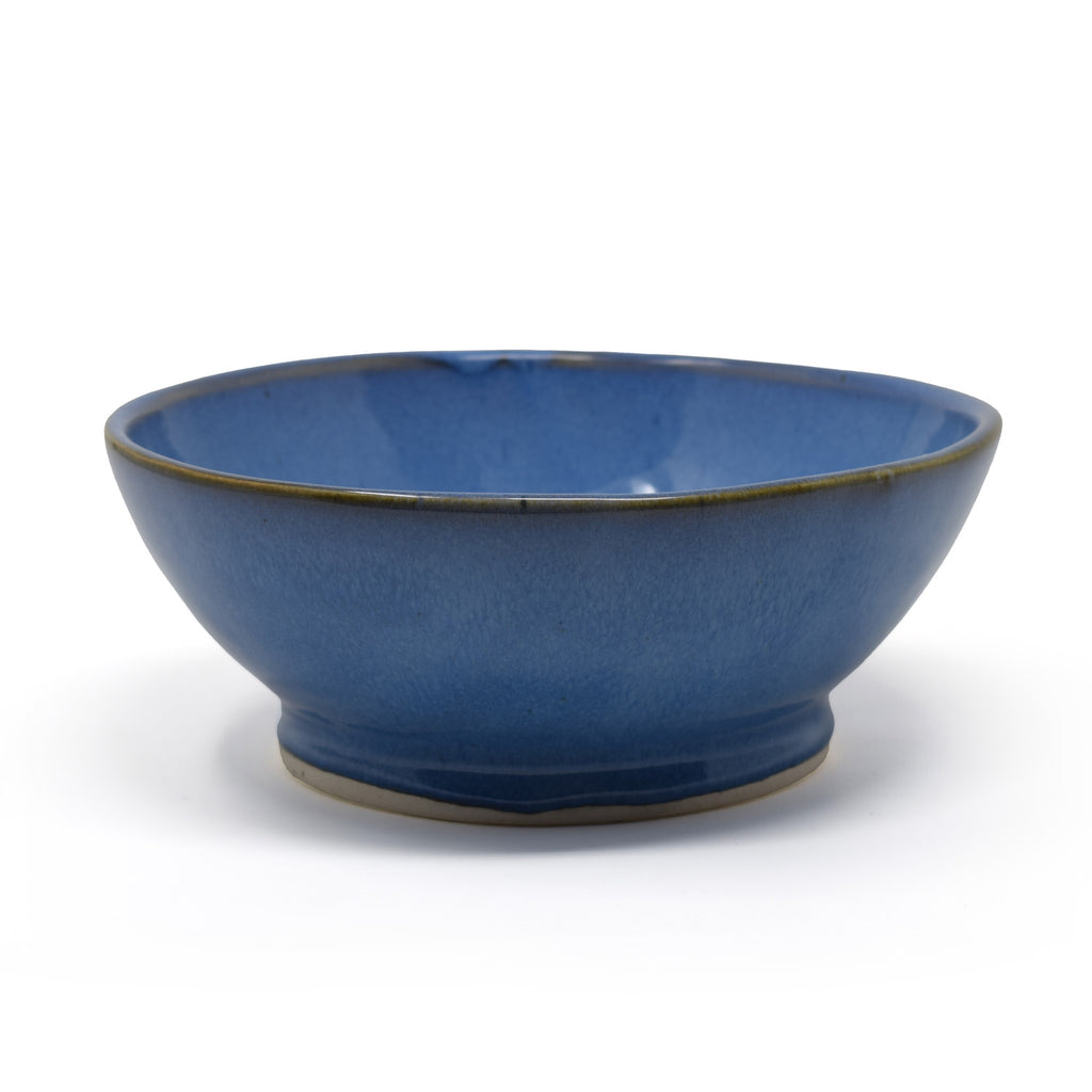 Asymmetrical Warped Ceramic Bowl (500 ml) | Artisanal Soup & Noodle Bowl