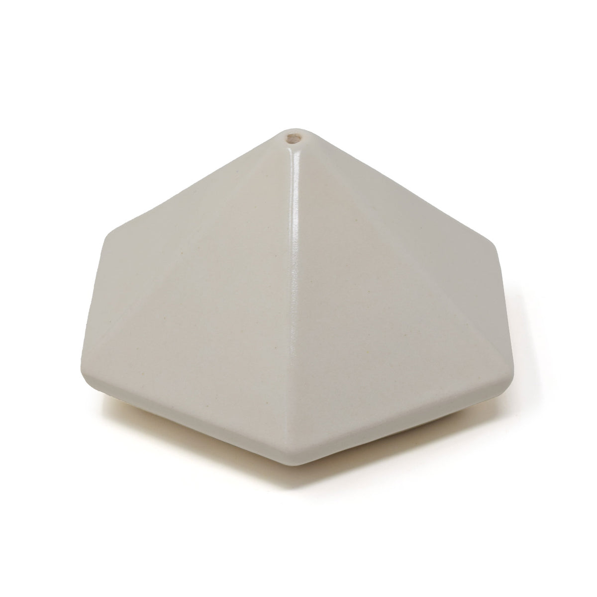 Faceted Diamond Hanging Ceramic Planter Vessel (16 x 9 cm)