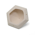 Faceted Diamond Hanging Ceramic Planter Vessel (16 x 9 cm)
