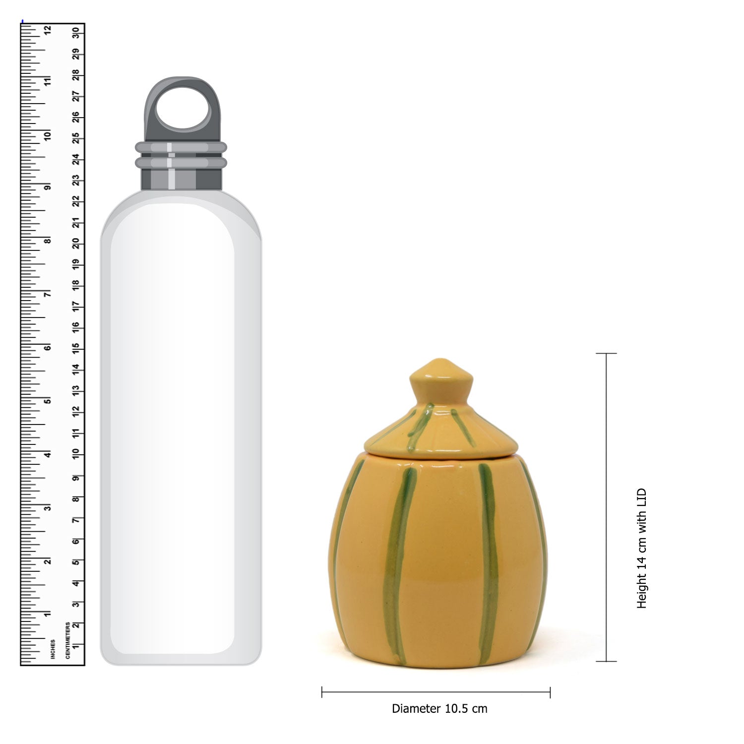 475 ml Ceramic Container Jar