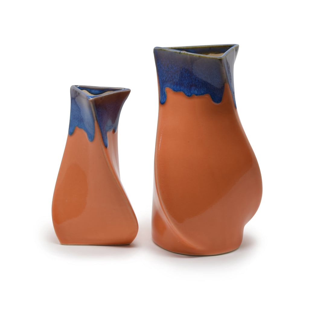 Twisted Ceramic Vase Stand 5.5 inches