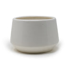 Tapered Geometric Ceramic Planter Pot 6.7x5 Inch | Indoor Garden Pot
