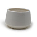 Tapered Geometric Ceramic Planter Pot 6.7x5 Inch | Indoor Garden Pot
