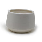 Tapered Geometric Ceramic Planter Pot 6.7x5 Inch | Indoor Garden Pot