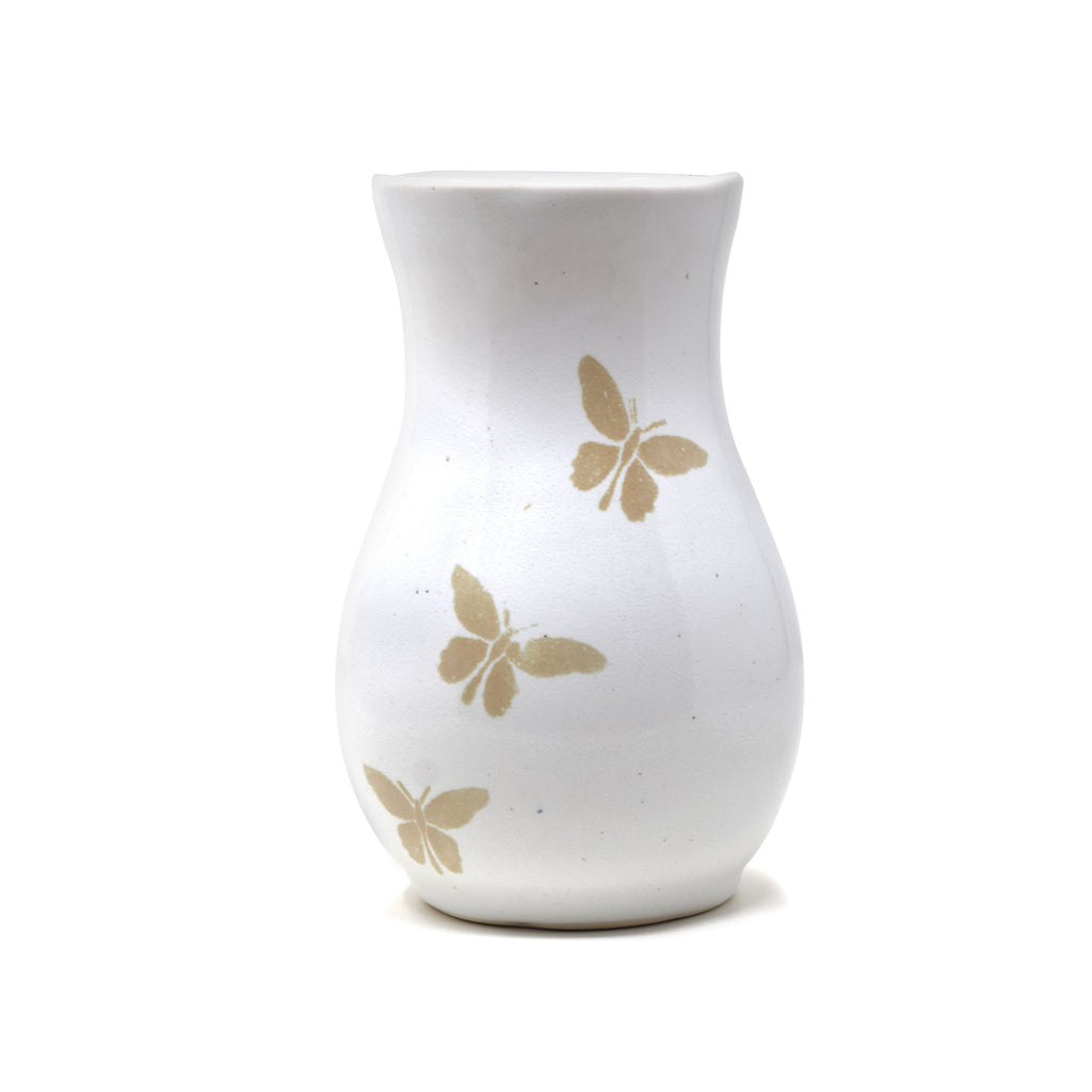 Flower Vase Decorative Home Office Piece 12 inches Tall Vaastu Classic Curved