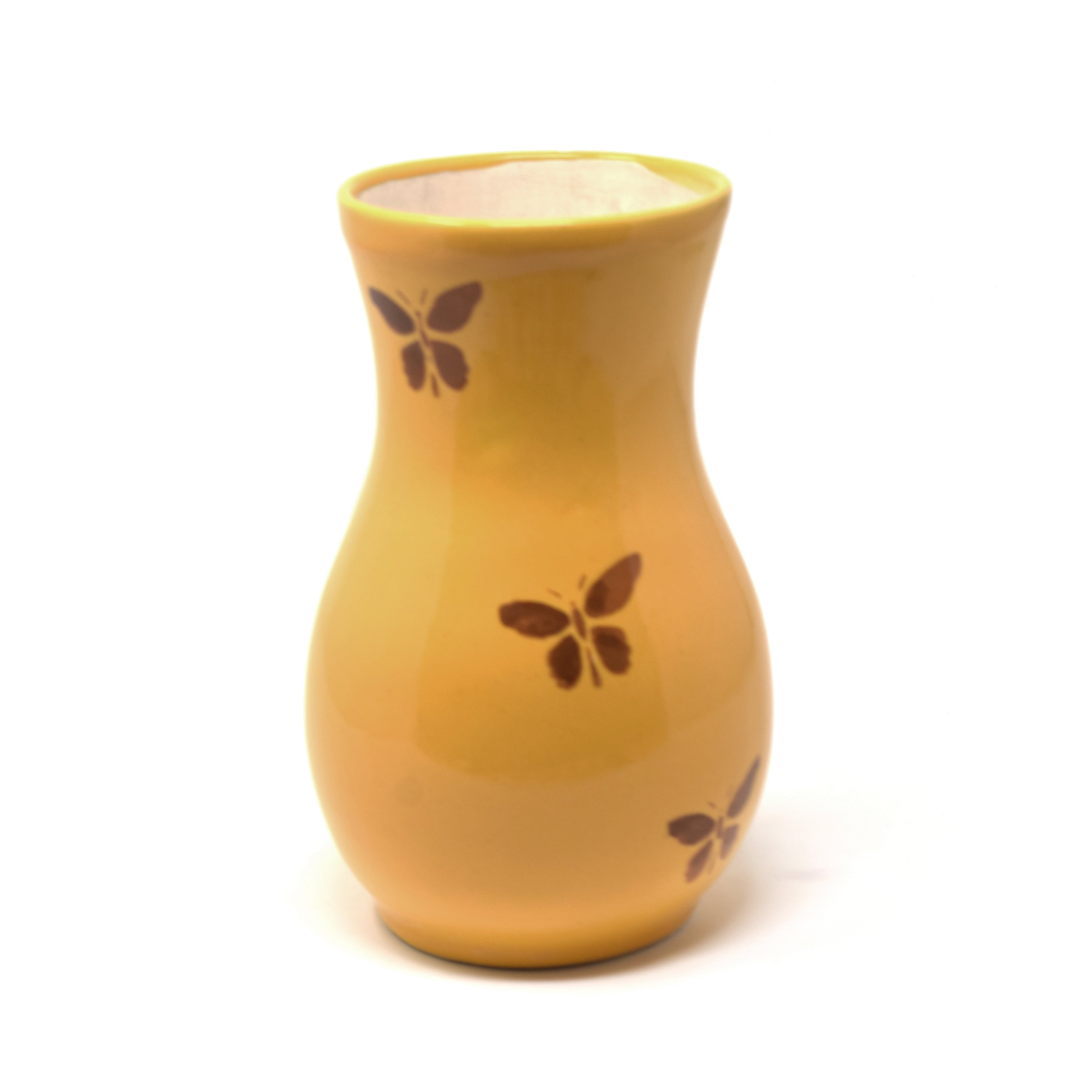 Flower Vase Decorative Home Office Piece 12 inches Tall Vaastu Classic Curved