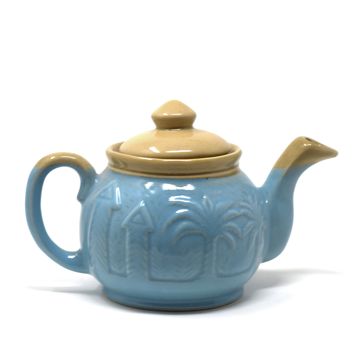 Handmade Ceramic Small Pot 500ml | Beach Living & Goa Style Pourer
