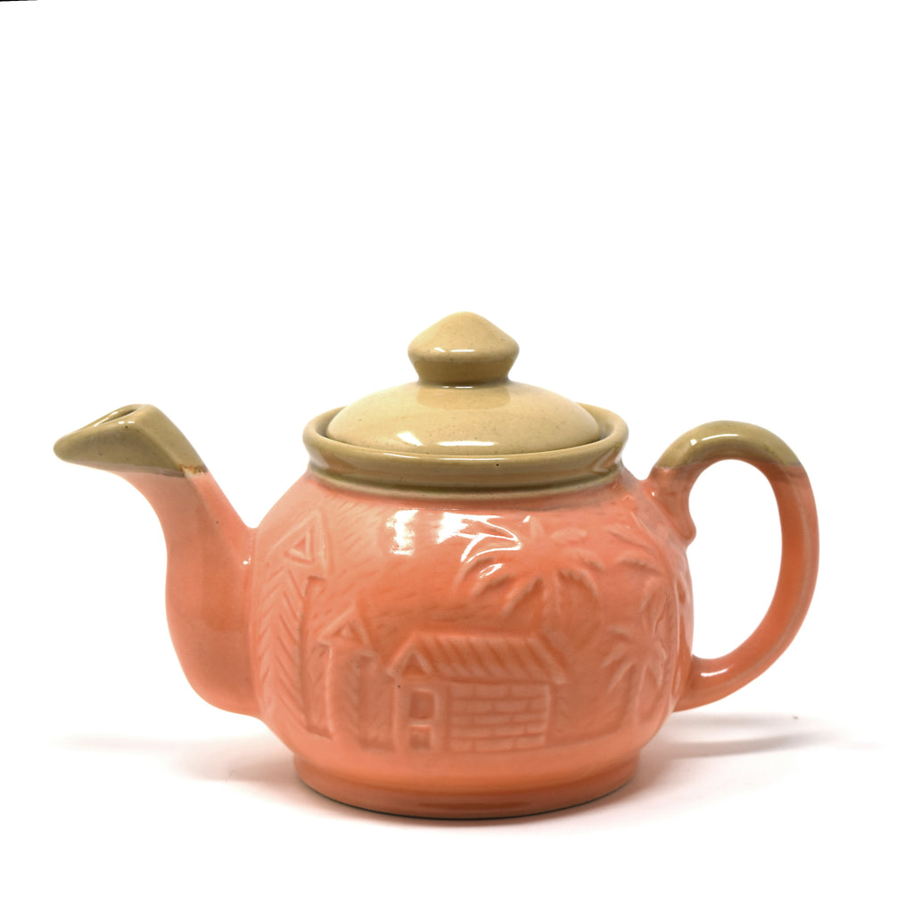 Handmade Ceramic Small Pot 500ml | Beach Living & Goa Style Pourer