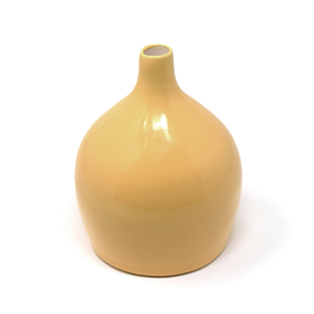 Ceramic Round Curved Vase Vaastu