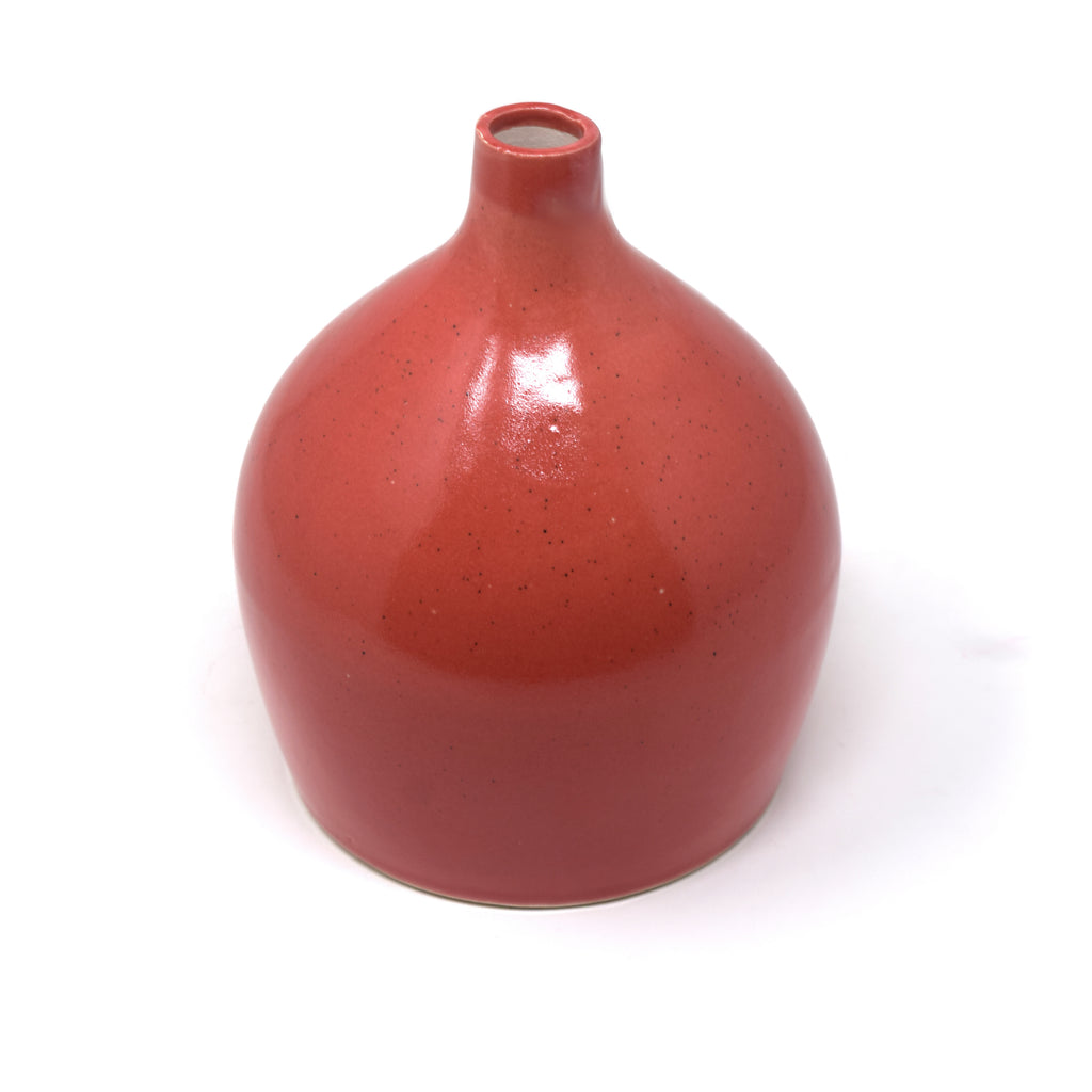 Ceramic Round Curved Vase Vaastu