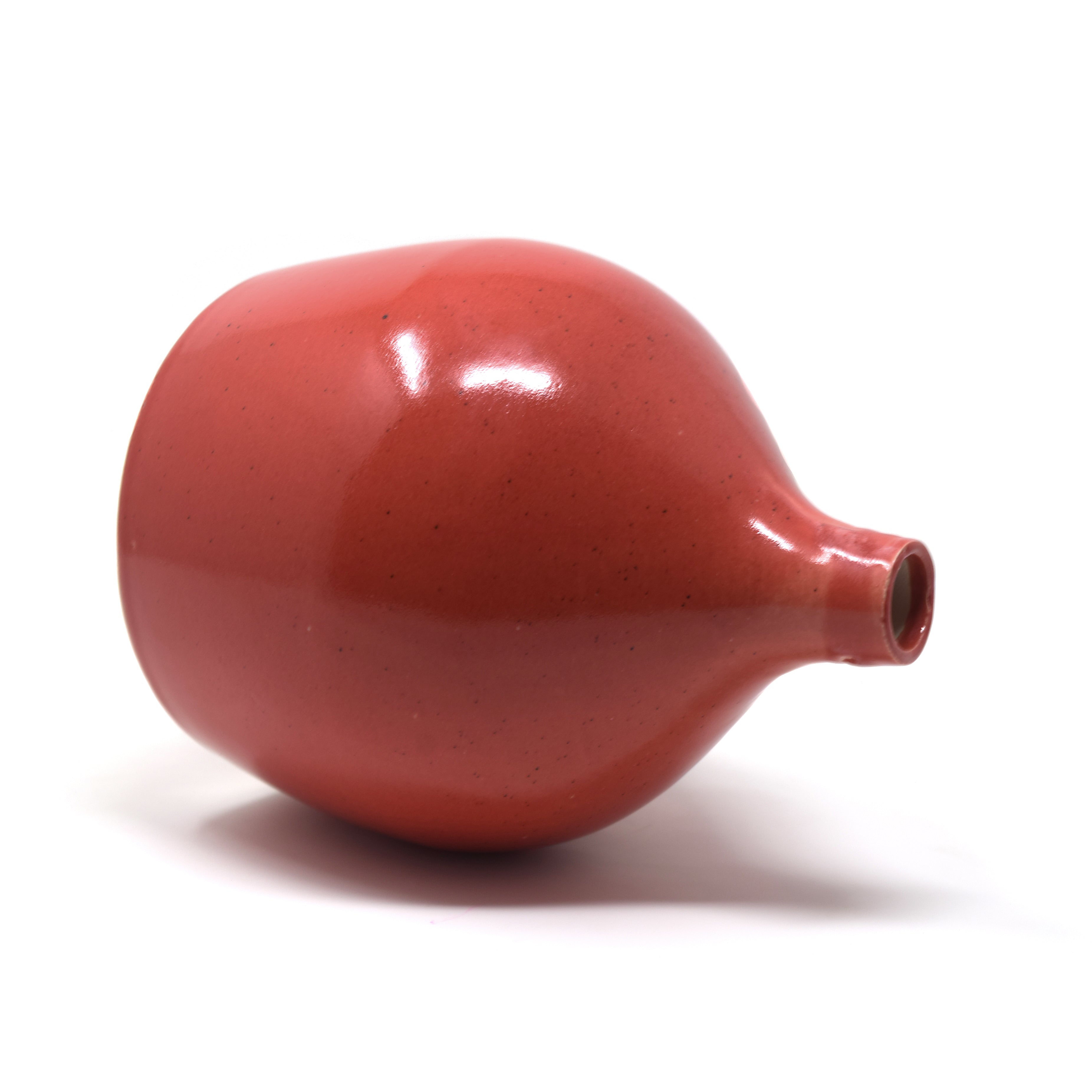 Ceramic Round Curved Vase Vaastu