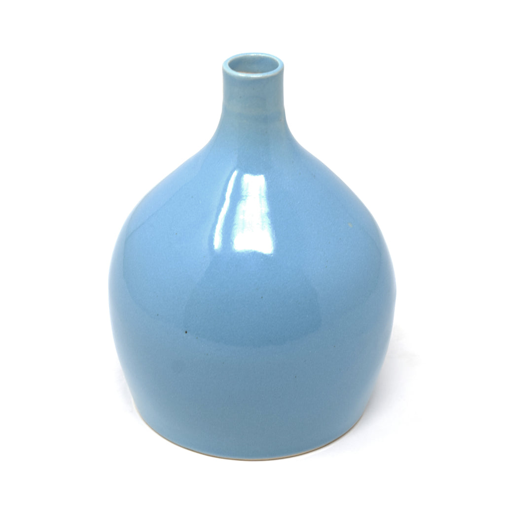 Ceramic Round Curved Vase Vaastu