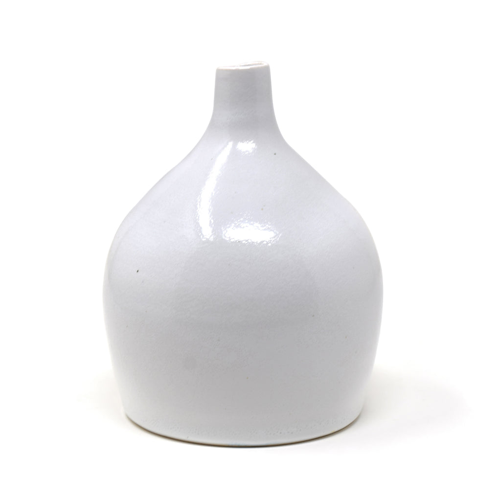 Ceramic Round Curved Vase Vaastu