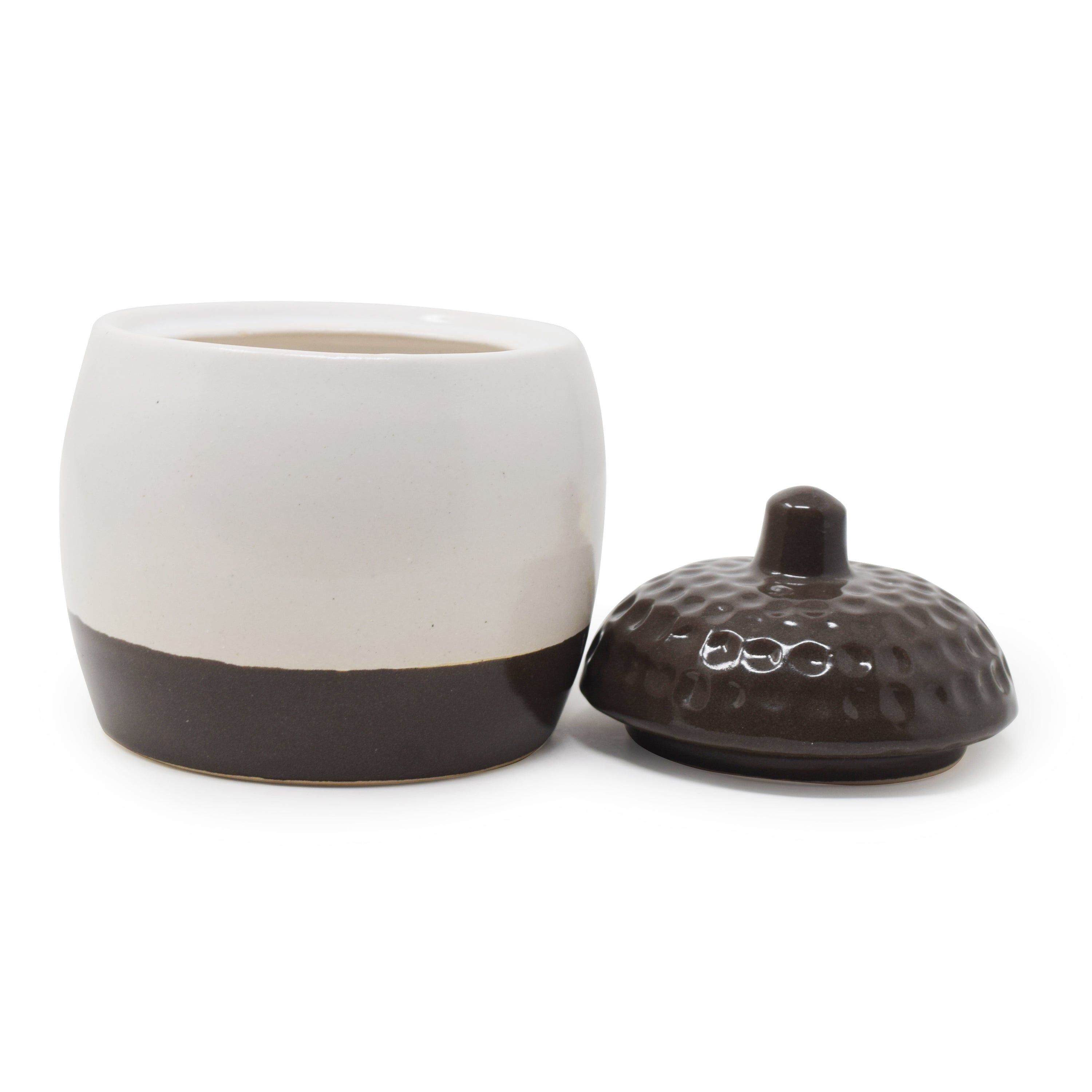 600 ml Nut shape Ceramic Jar