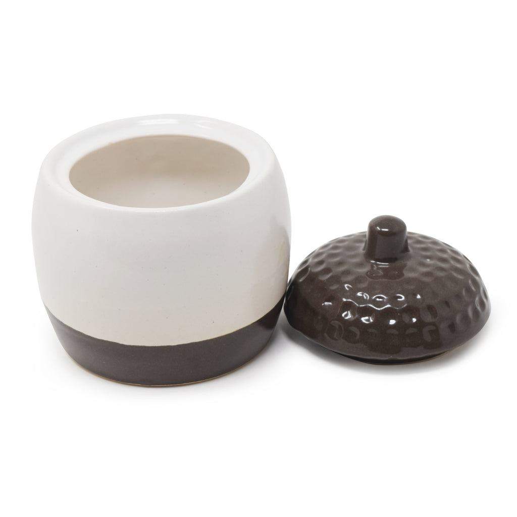 600 ml Nut shape Ceramic Jar