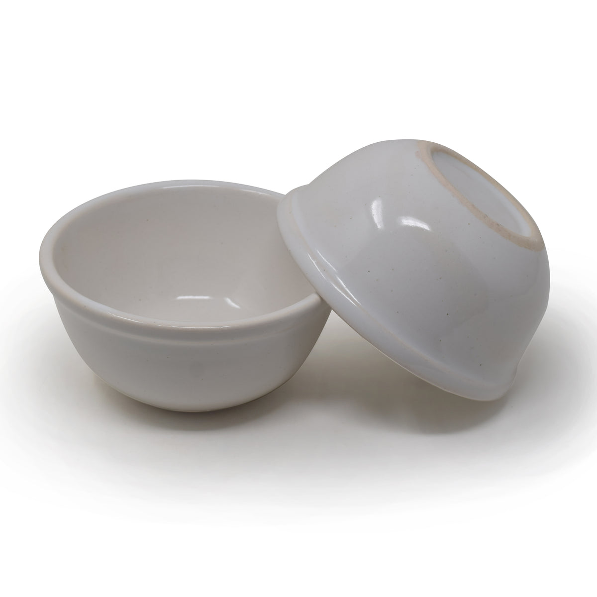 Classic Ceramic Soup & Snack Bowls (350 ml) – Set of 2