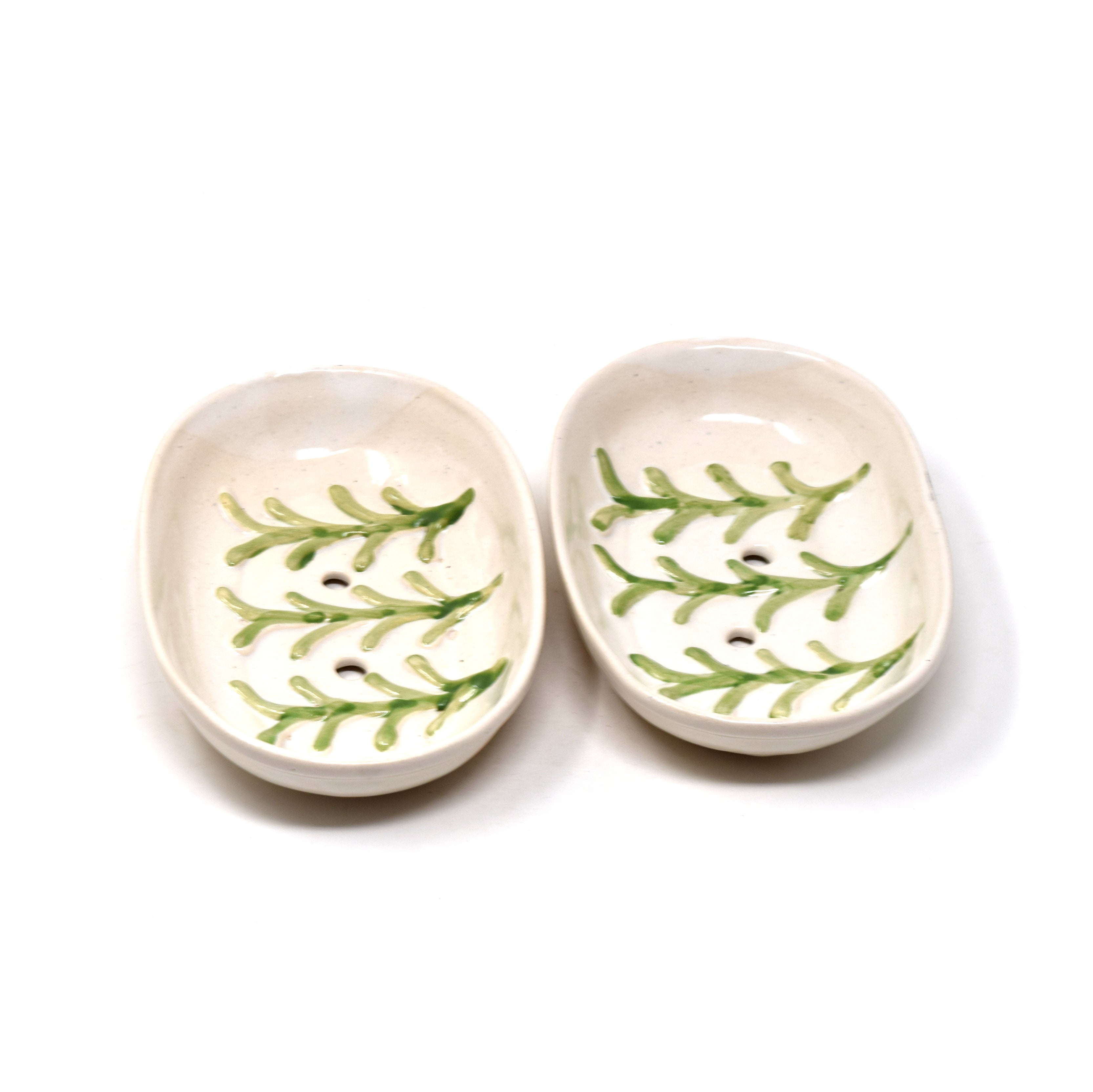 Handmade Oval Soap Dish Trays