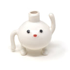 Round Happy Face Ceramic Vase