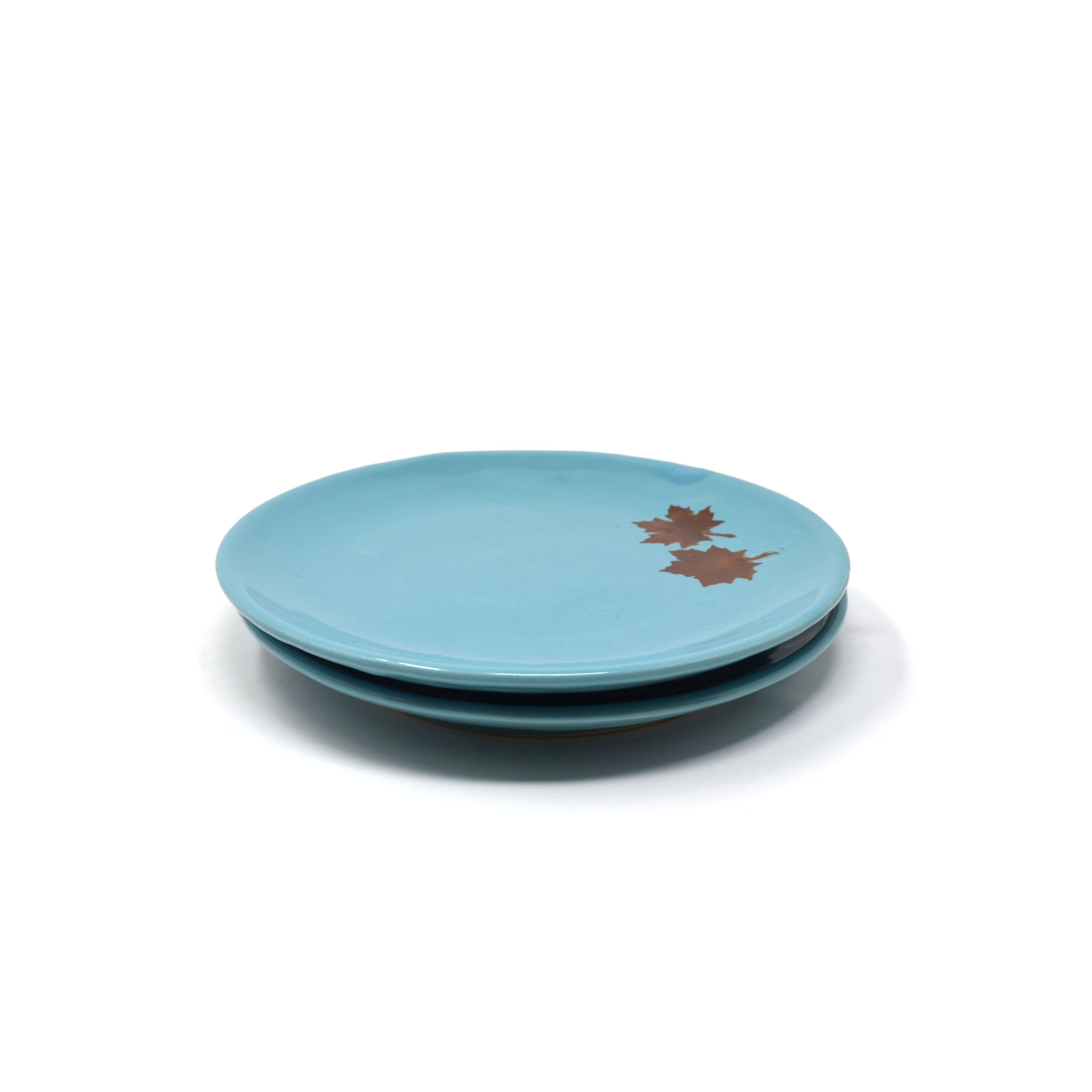 Set of 2 Pieces Minimalist Plates Platter 8 in