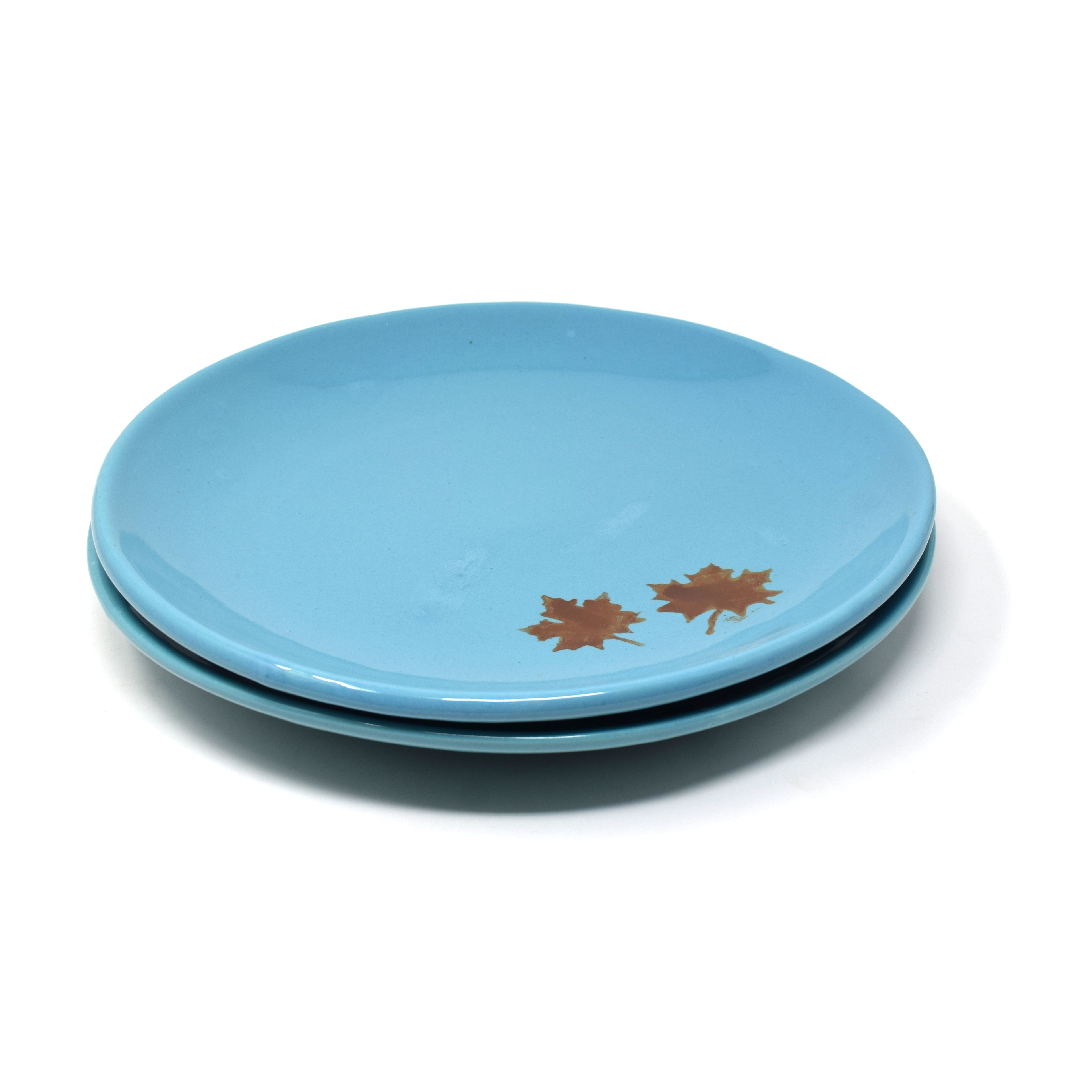 Set of 2 Pieces Minimalist Plates Platter 8 in