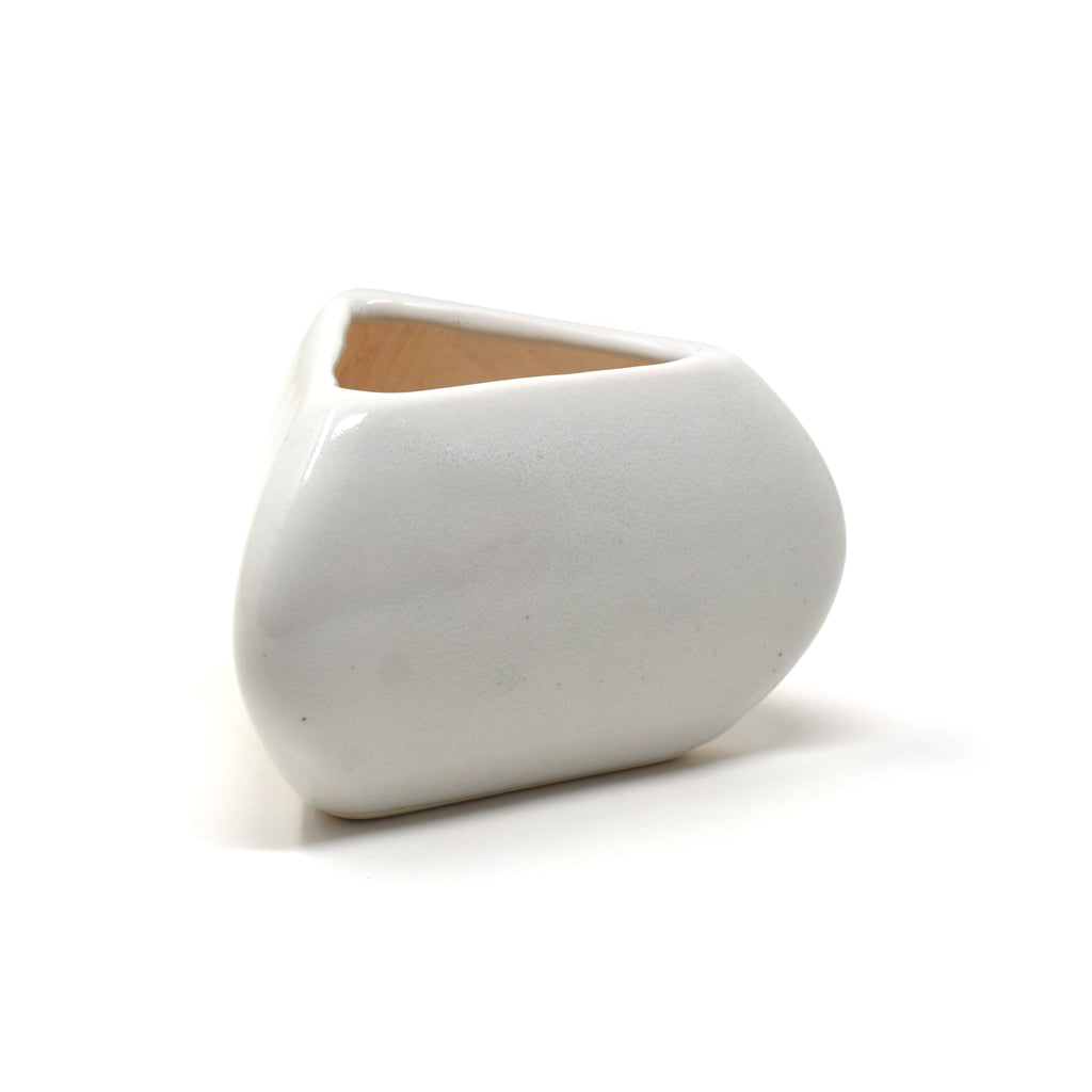 Parametic Geometric Triangle Ceramic Bonsai Plant Pot Planter