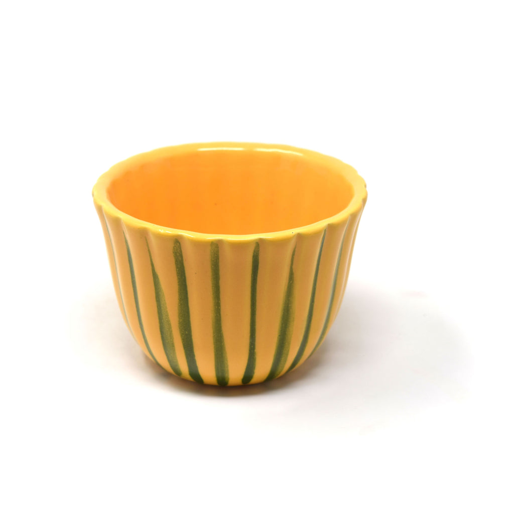 Striped Ceramic Bowl 450 ml