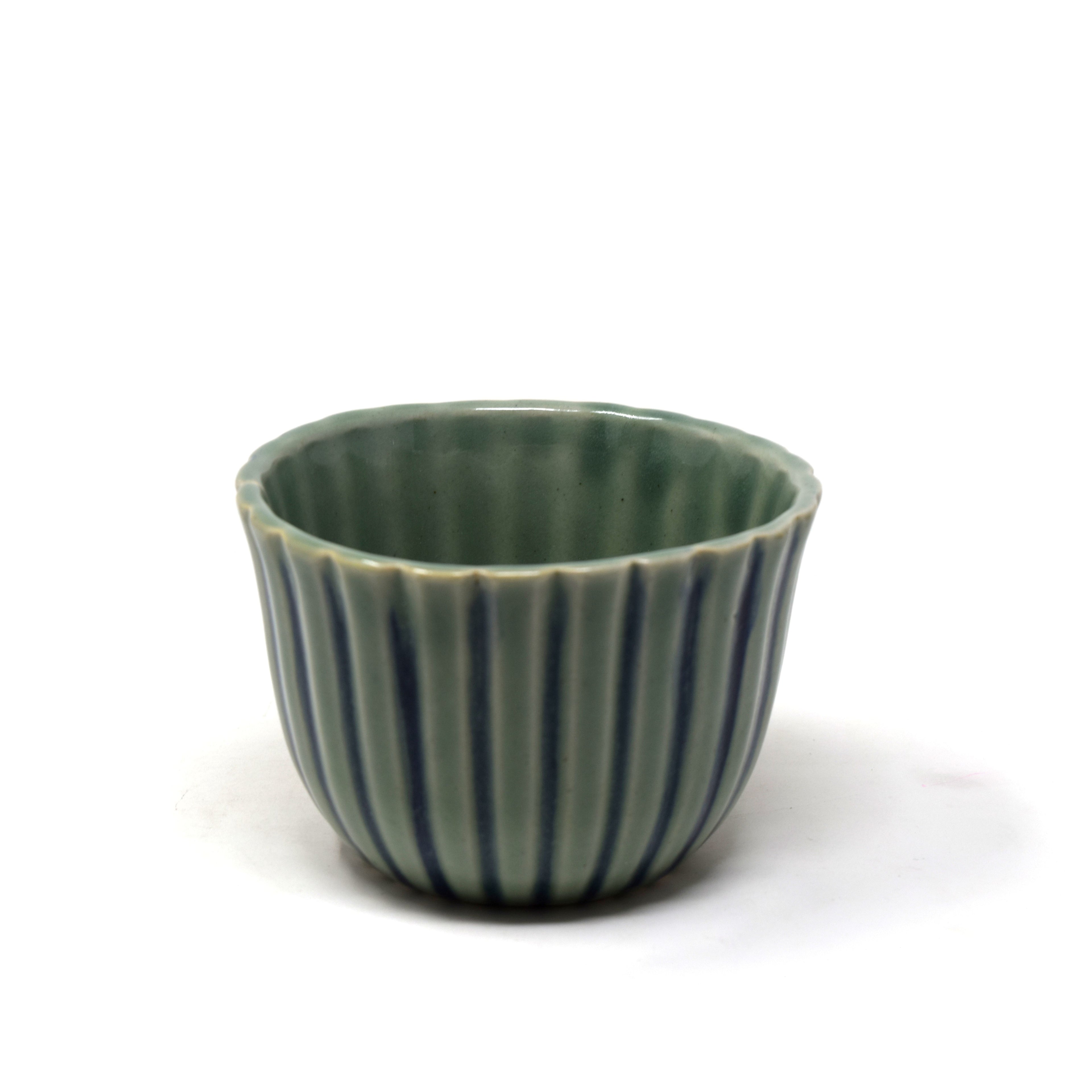 Striped Ceramic Bowl 450 ml