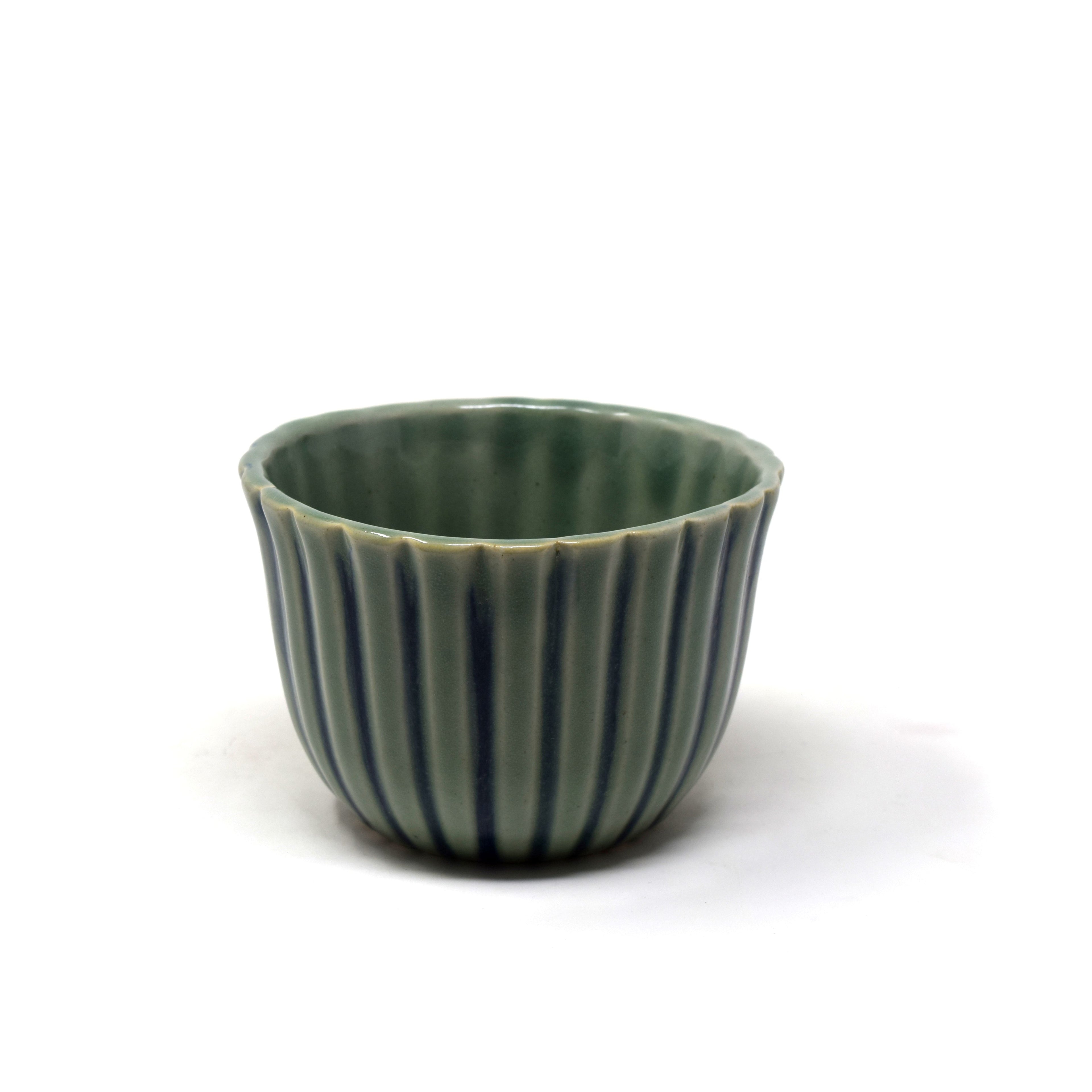 Striped Ceramic Bowl 450 ml
