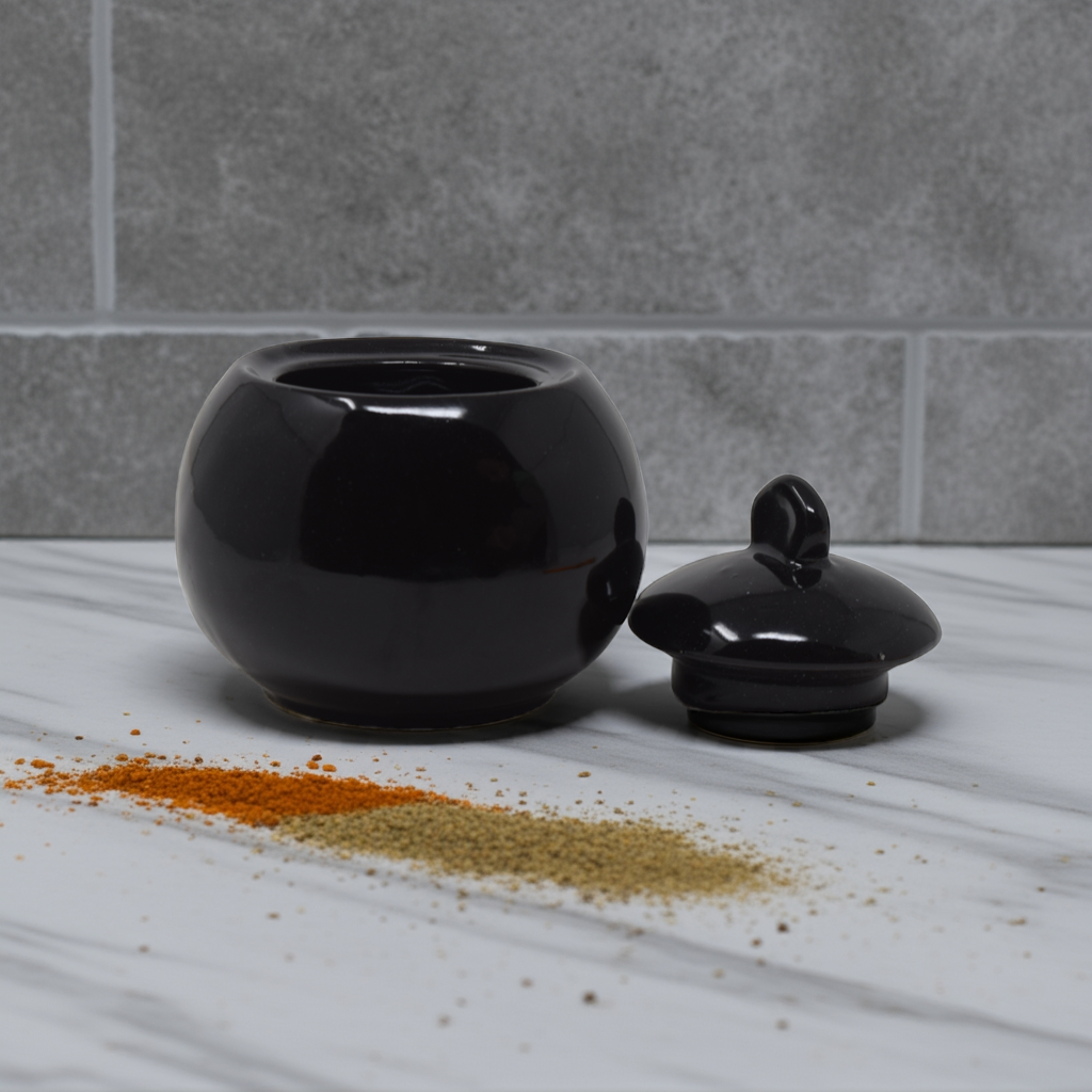 Round Ceramic Pot or Jar 275 ml