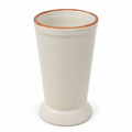 Ceramic Drinking Glass Tumbler with Flared Base – 6 Inch