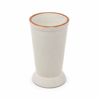 Ceramic Drinking Glass Tumbler with Flared Base – 6 Inch