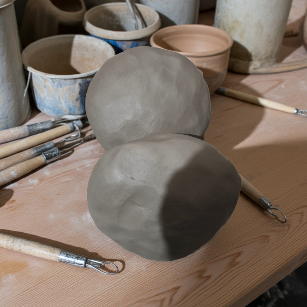 White Stoneware Ceramic Pottery Clay Upto Cone 6 or 1200 Celcius