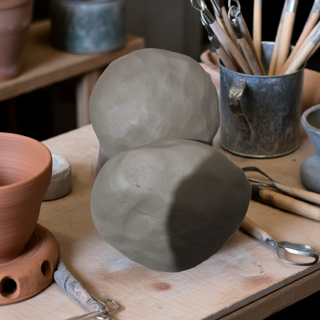 White Stoneware Ceramic Pottery Clay Upto Cone 6 or 1200 Celcius