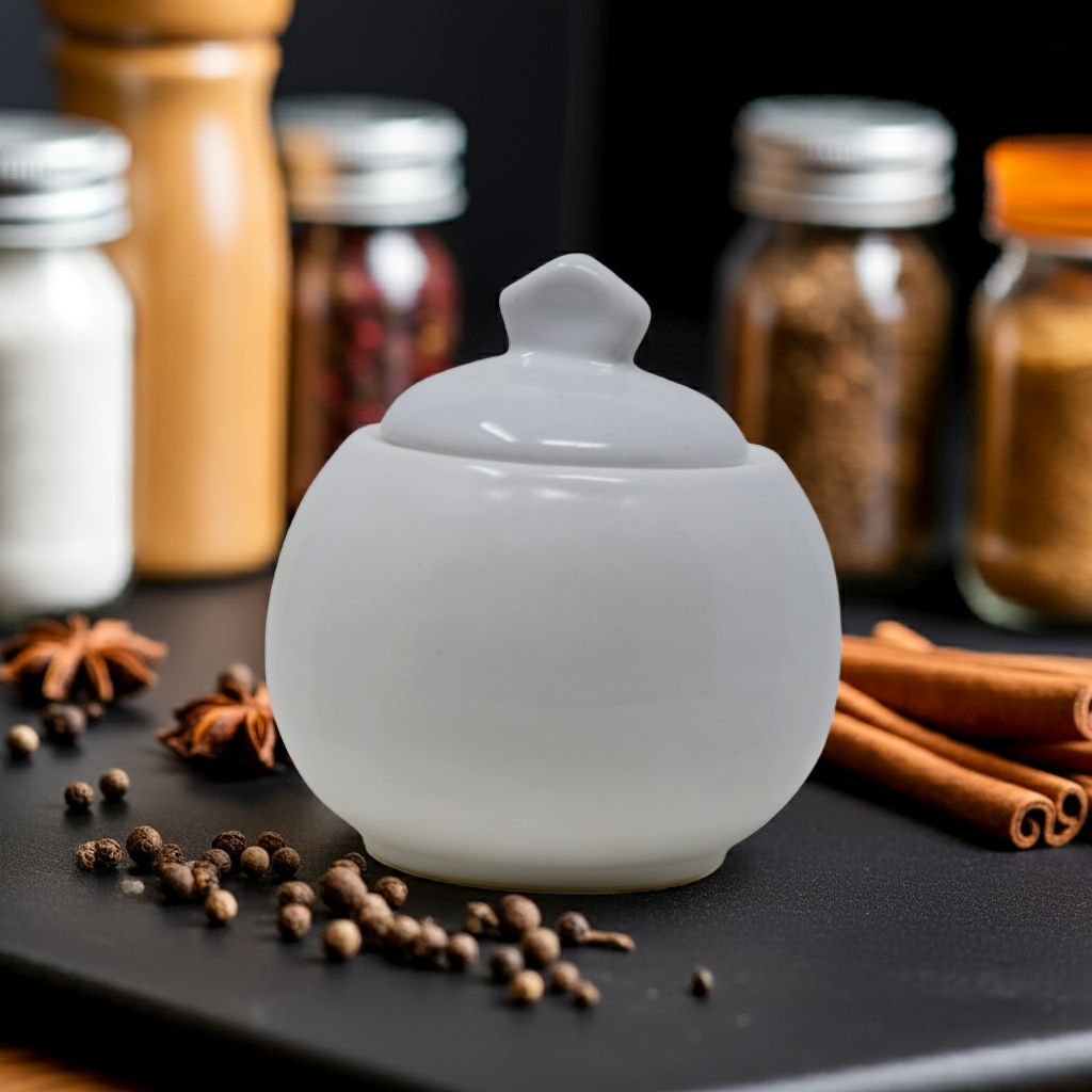 Round Ceramic Pot or Jar 275 ml