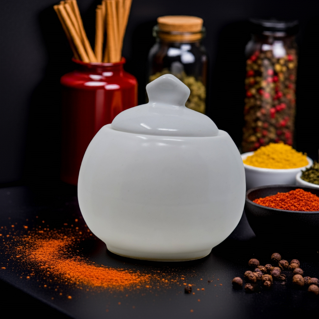 Round Ceramic Pot or Jar 275 ml