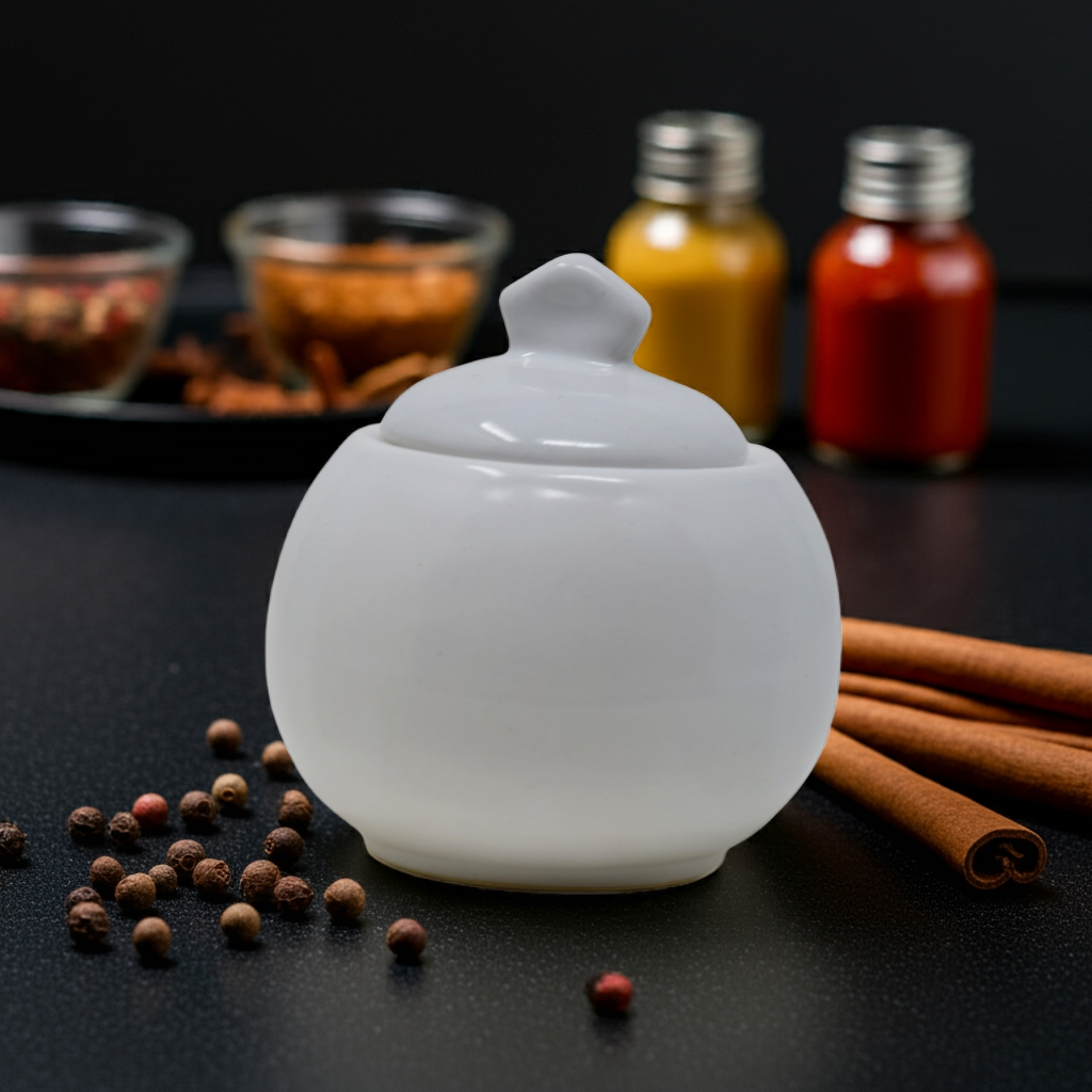 Round Ceramic Pot or Jar 275 ml